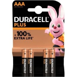 DURACELL PLUS BATTERIE 4PZ AAA