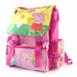 ZAINO SCUOLA GRANDE PEPPA PIG